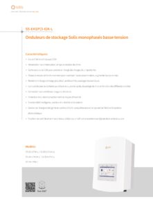 Onduleur hybride 3kW