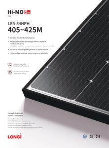 Longi Solar LR5-54HPH-420M
