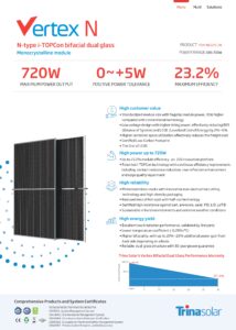 panneaux solaires trina solar
