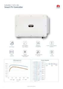 Onduleur Huawei SUN2000-115KTL-M2 115 kW triphasé haute performance pour centrales photovoltaïques industrielles