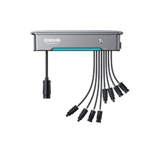 Zendure Hyper 2000 hub onduleur 2 kW pour kits balcon SolarFlow, MPPT, IP65, boîtier noir, vue de face
