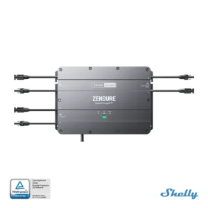 Zendure Hub 2000 hub PV bidirectionnel 2×900 W MPPT (1 800 W), IP65, boîtier métal compact 363×246×64 mm
