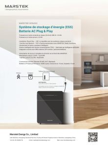 Marstek Venus-E 3.0 batterie AC plug-and-play 5,12 kWh LFP, backup 2,5 kW, charge 2,5 kW, IP65, Wi-Fi, CT/P1, ≈620x480x160 mm, ≈63 kg