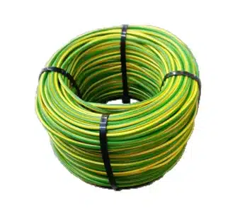 Cable de terre vert jaune 6 mm2 100 m – H07V-K DIN EN 50525-2-31