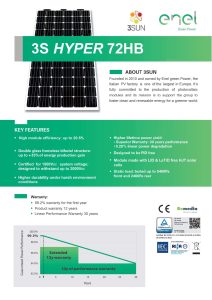 Panneau solaire 375 Watts pas cher