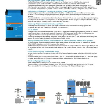 Victron MultiPlus II 48 5000 70 50 convertisseur chargeur 48V 5000VA