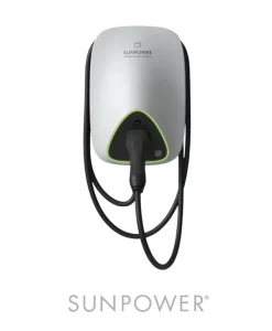 SunPower Drive EV Charger borne de recharge voiture electrique 7.4 kW 22 kW type 2 solaire intelligente IP55 montage mural