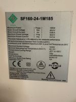 Panneaux solaires Solarfun SF160-24-1M185 occasion stock France lot 900 unites