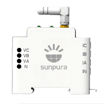 sunpura smeter rc01 compteur intelligent wifi triphase 50a autoconsommation solaire